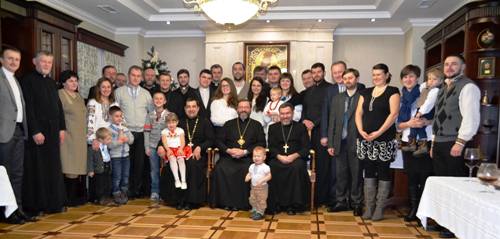 До Патріарха Святослава з колядою завітали священики УГКЦ.(ФОТО)